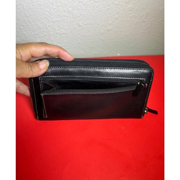 Lodis very soft black leather wallet - Picture 8 of 11